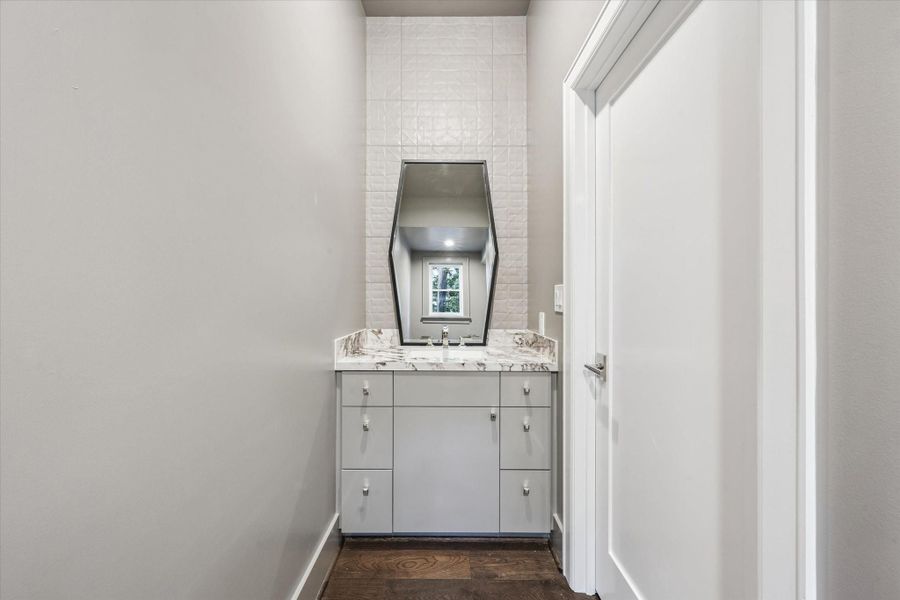 Furnished interior view inside a new home in , Houston (Image 29).