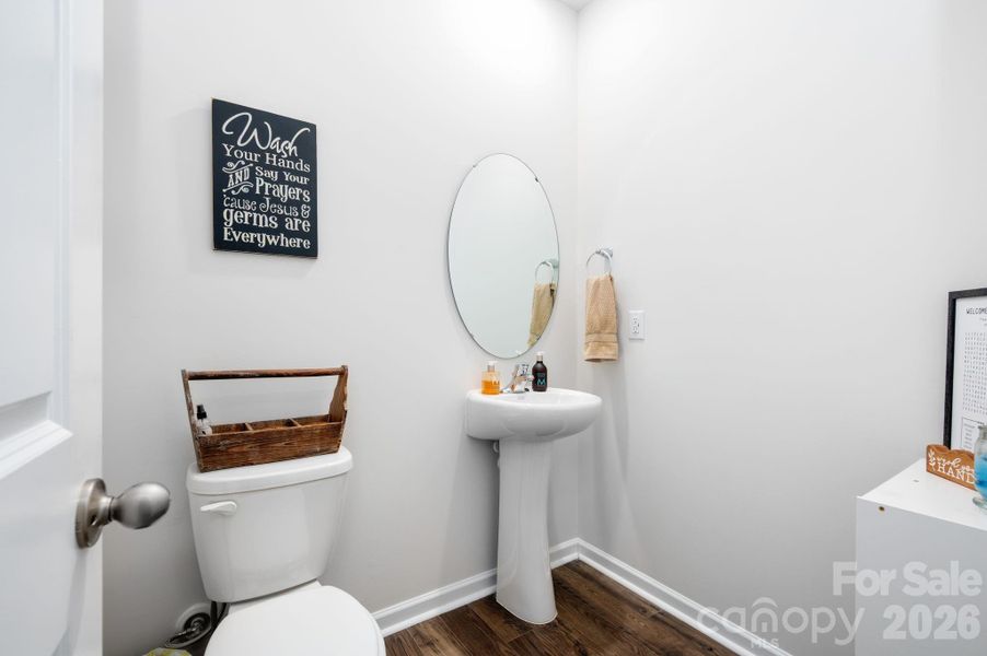 Main Level Half Bath