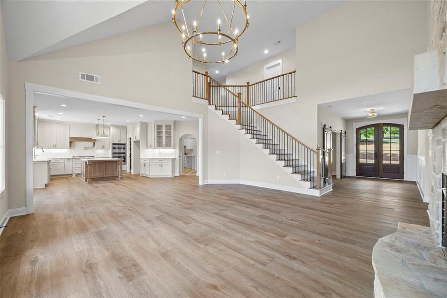 Spacious, unfurnished interior of a new home in , Monroe (Image 57).