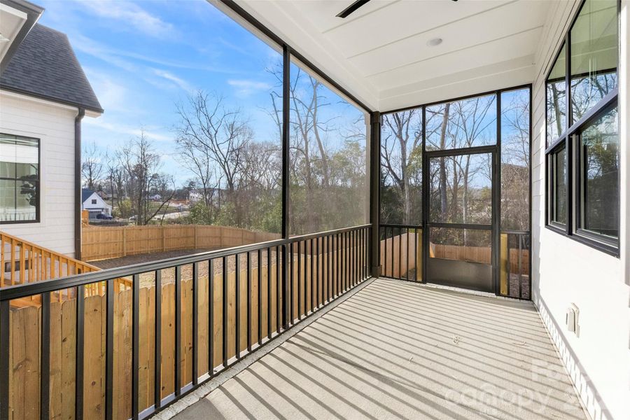 Exterior details and patio area of a home in , Charlotte (Image 3).