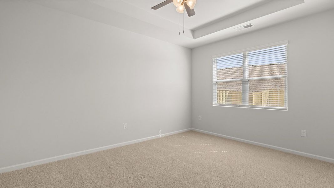 Representative unfurnished interior of a home built from the Cali by D.R. Horton in Captain's Corner, Grovetown (Image 17). Representative unfurnished interior of a home built from the Cali by D.R. Horton in Captain's Corner, Grovetown (Image 17).