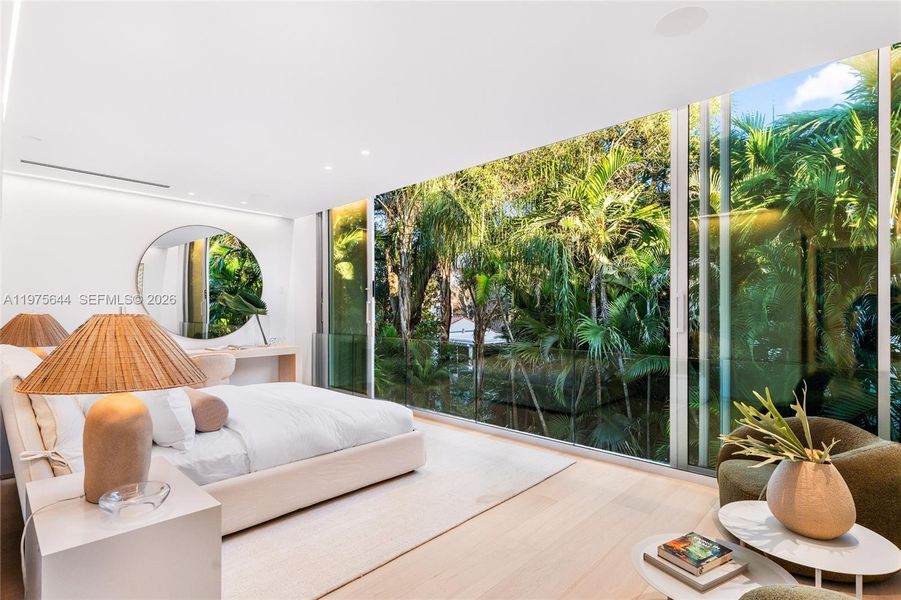 Furnished interior view inside a new home in , Miami (Image 14).