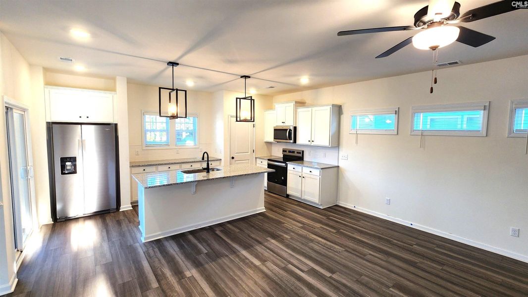 Furnished interior view inside a new home in Bickley Station, Irmo (Image 8).