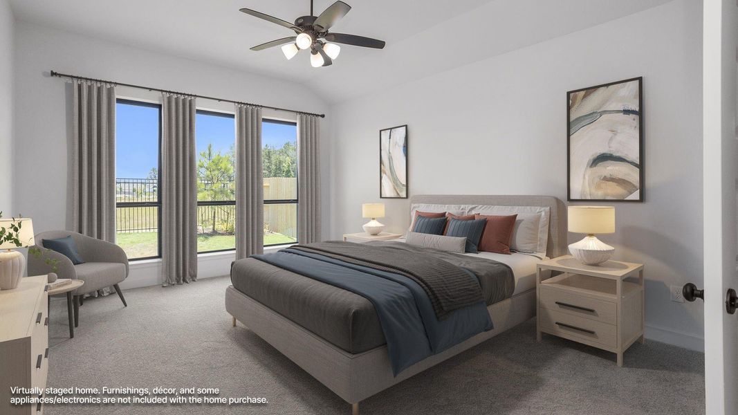 Furnished interior view inside a new home in Artavia, Conroe (Image 10). Furnished interior view inside a new home in Artavia, Conroe (Image 10).