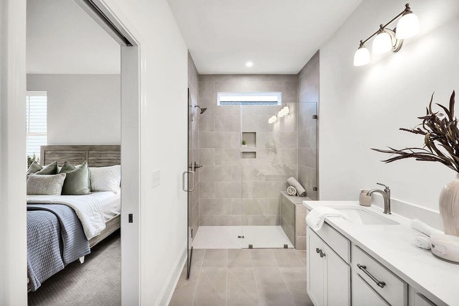 Furnished interior view inside a new home in , Summerville (Image 16).