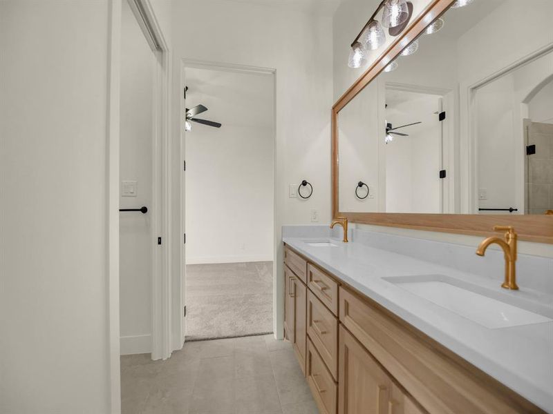 Furnished interior view inside a new home in , Decatur (Image 34).