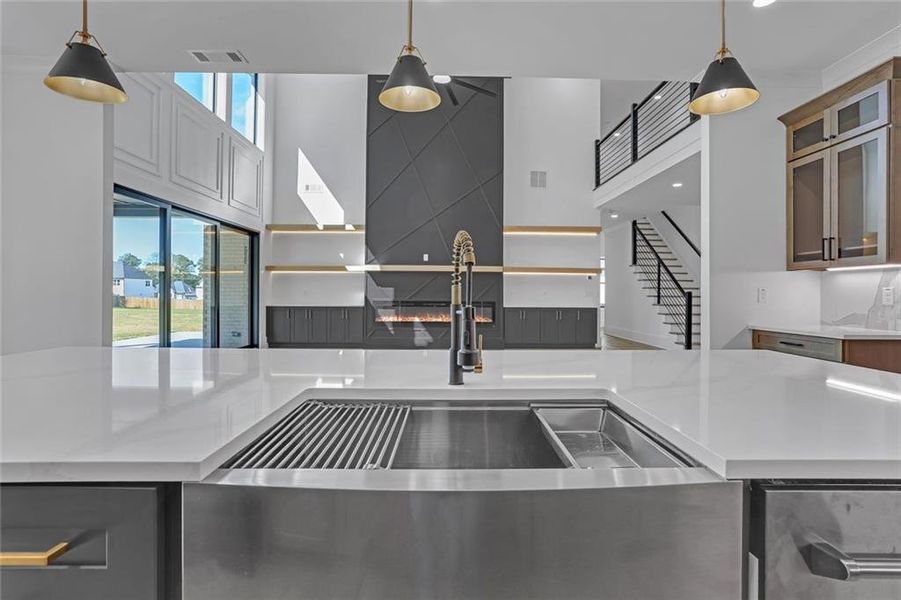 Close-up of interior finishes inside a home in , Loganville (Image 19).