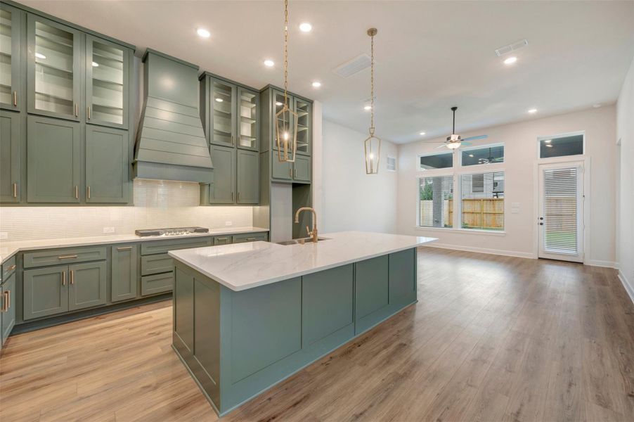 Furnished interior view inside a new home in Harvest Green - Reserve Collection, Richmond (Image 7).