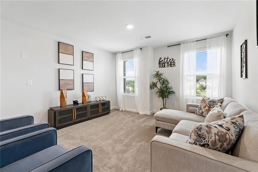 Furnished interior view inside a new home in Southern Hills, McDonough (Image 6).