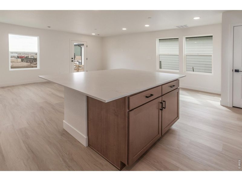 Furnished interior view inside a new home in Bloom Trailblazer Collection - Single Family Homes, Fort Collins (Image 10).