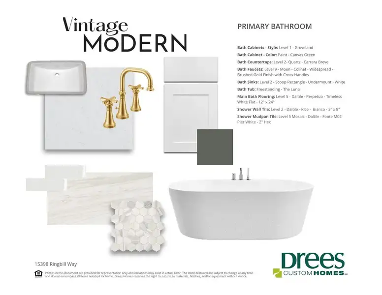 Brookdale II C selection sheet Brookdale II C selection sheet