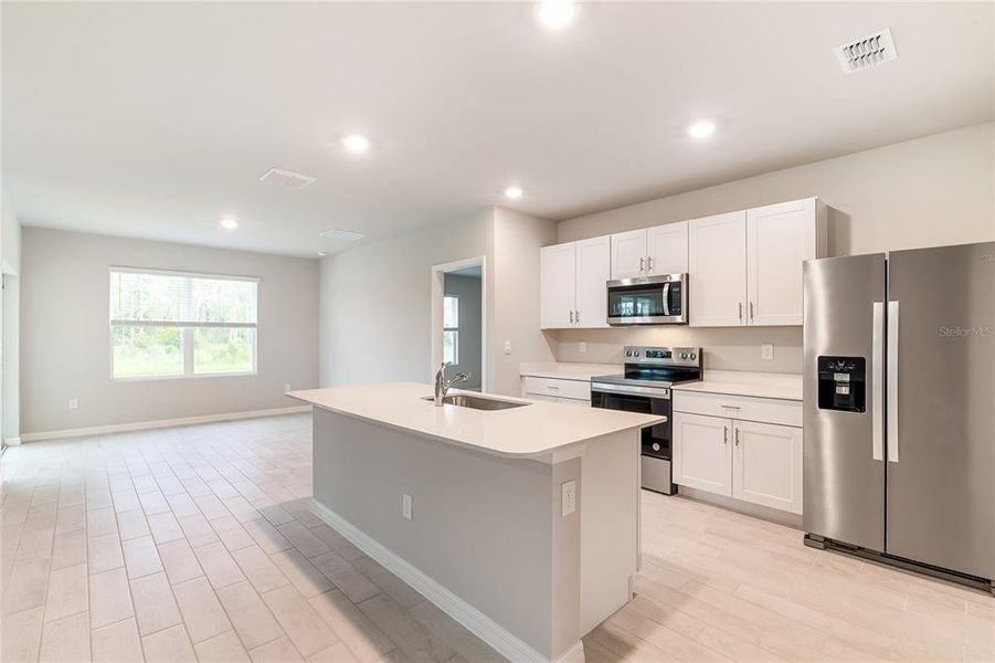 Furnished interior view inside a new home in Seagrass, Punta Gorda (Image 5).