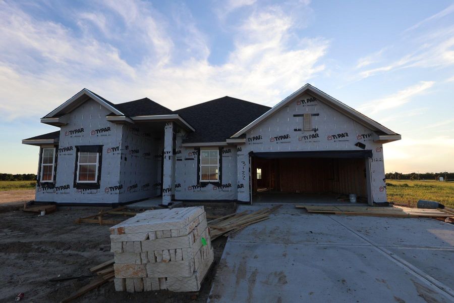 One story home with 5 bedrooms, 3 baths, and 2 car garage.