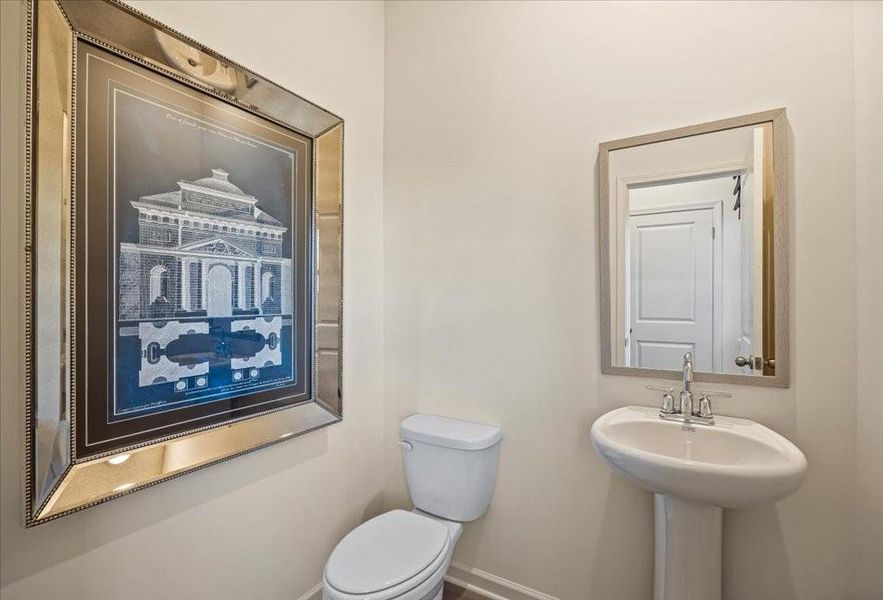 Furnished interior view inside a new home in Shoals Crossing, Conyers (Image 14).