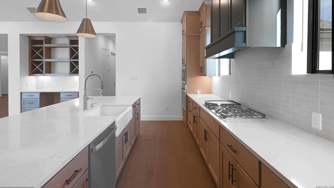 Furnished interior view inside a new home in Johnson Ranch, Bulverde (Image 10).