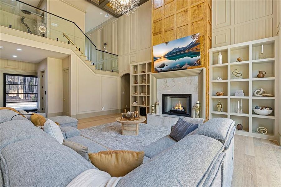 Furnished interior view inside a new home in , Tyrone (Image 76).