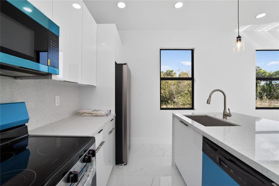 Furnished interior view inside a new home in , Rotonda West (Image 10).