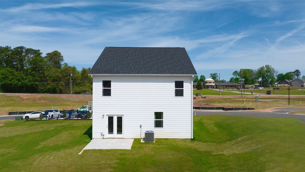 Representative exterior details of a home built from the Robie by D.R. Horton in Shoal Creek, Hampton (Image 2).
