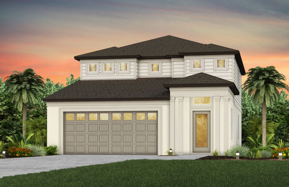 Exterior Rendering, Elevation FM2