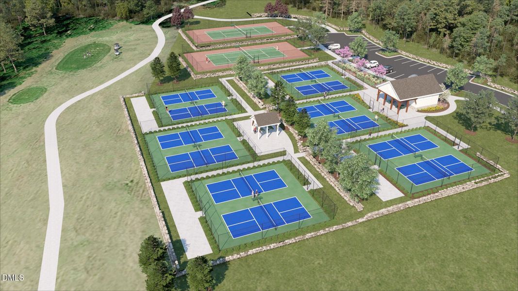 Pickleball and Tennis Courts