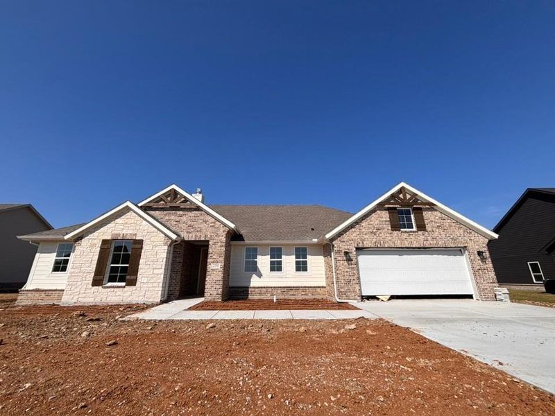 In-progress construction of a new home in Fairview Meadows, New Fairview, TX (Image 5).