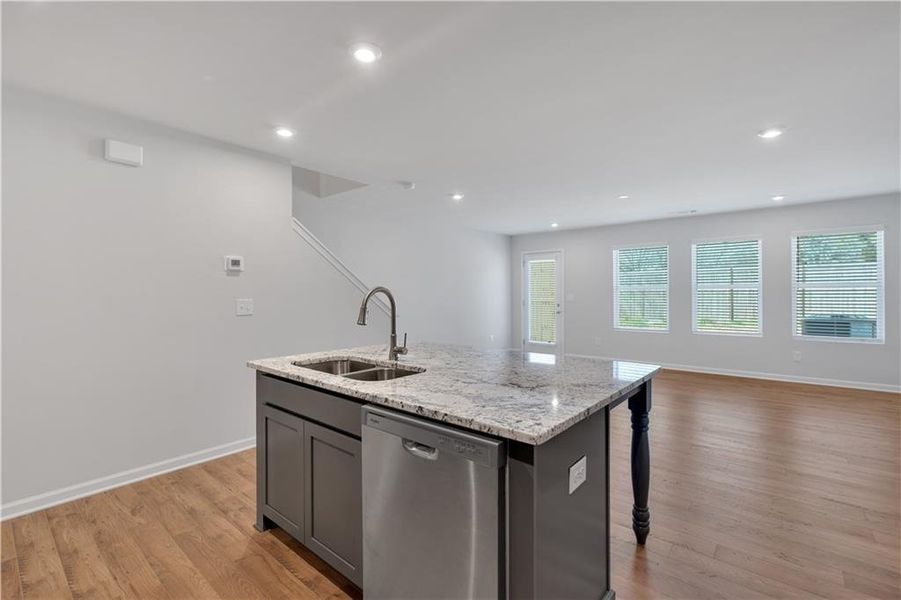 Furnished interior view inside a new home in Village Green, Adairsville (Image 10). Furnished interior view inside a new home in Village Green, Adairsville (Image 10).