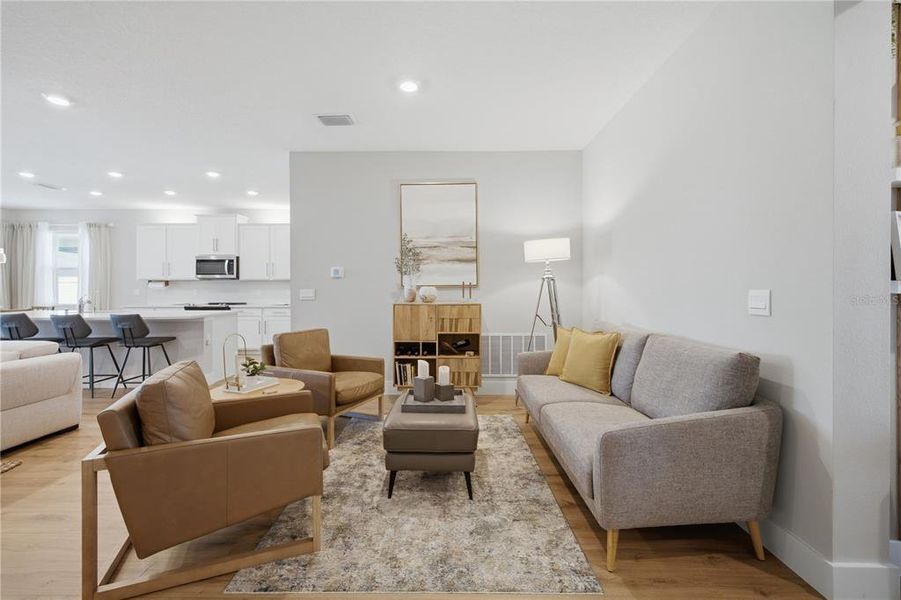 Furnished interior view inside a new home in Farm at Varrea, Plant City (Image 7).