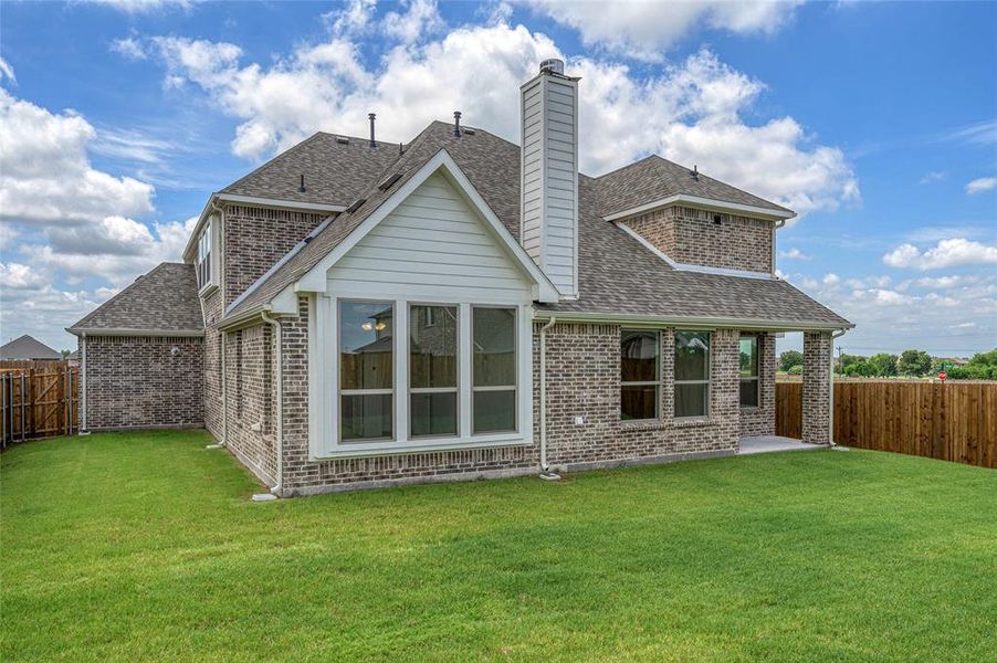 Exterior details and patio area of a home in Stone River Glen, Royse City (Image 23). Exterior details and patio area of a home in Stone River Glen, Royse City (Image 23).
