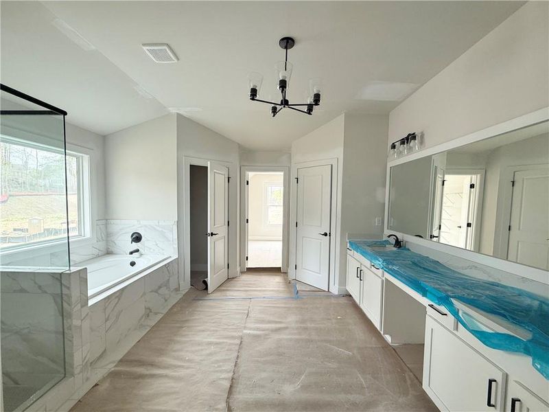 In-progress construction of a new home in , Hoschton, GA (Image 15).