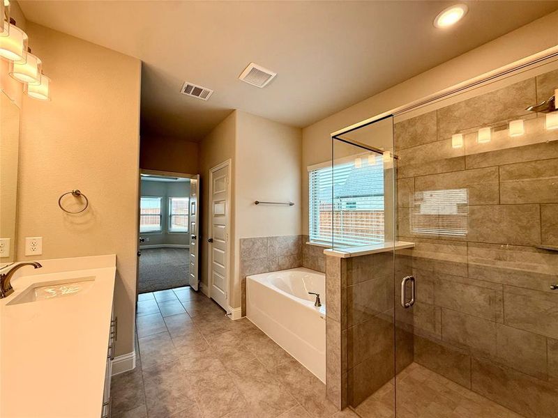 Furnished interior view inside a new home in Wildcat Ridge, Godley (Image 12). Furnished interior view inside a new home in Wildcat Ridge, Godley (Image 12).