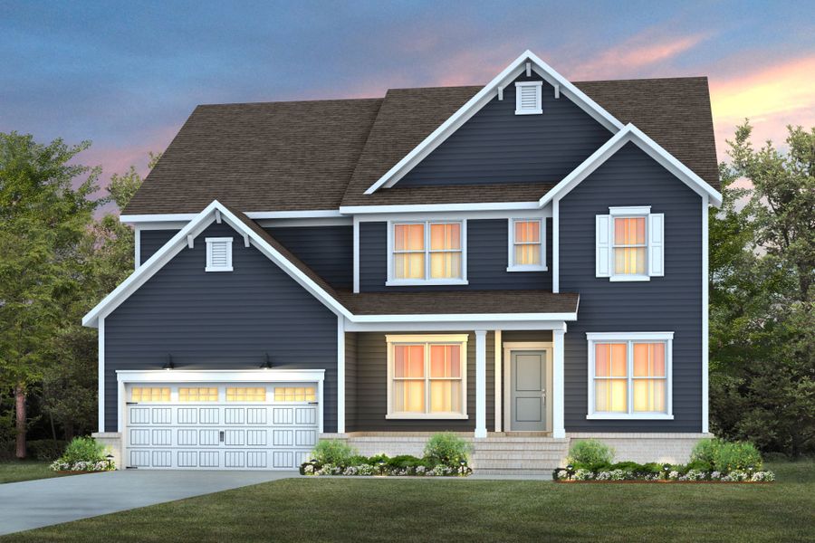 Representative exterior photo of a completed home built from the Willwood by Pulte Homes in Everbrook, Angier, NC (Image 22).