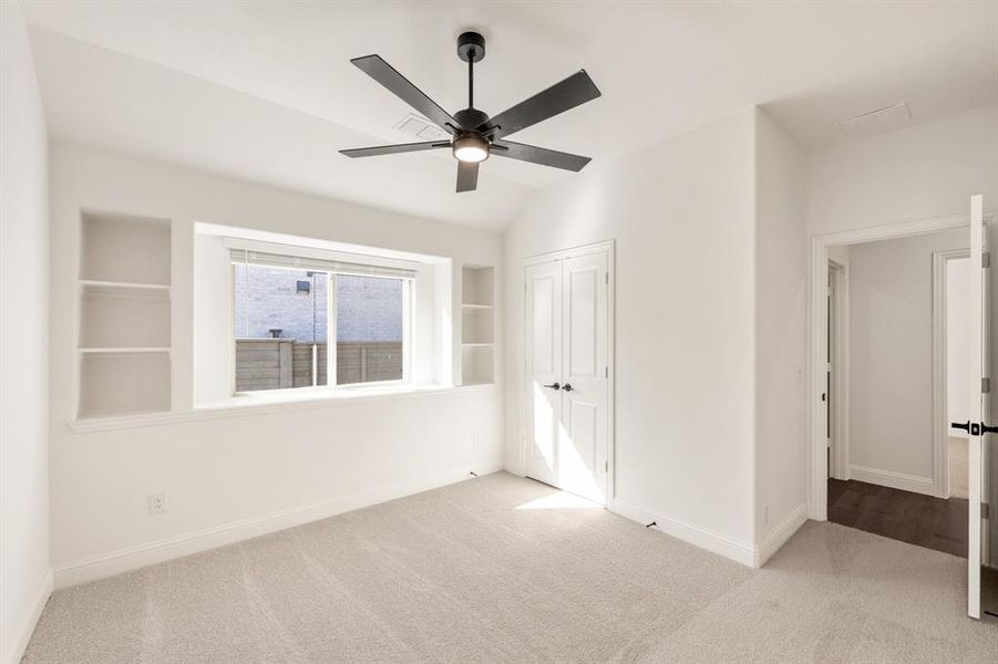 Spacious, unfurnished interior of a new home in Union Park Classic 55, Little Elm (Image 28).