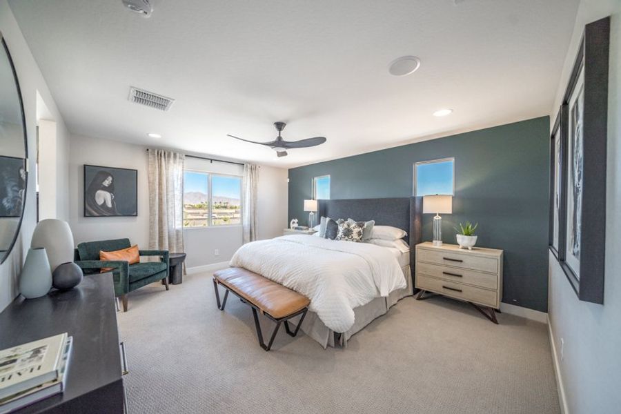 Furnished interior view inside a new home in Allen Ranches, Litchfield Park (Image 7).