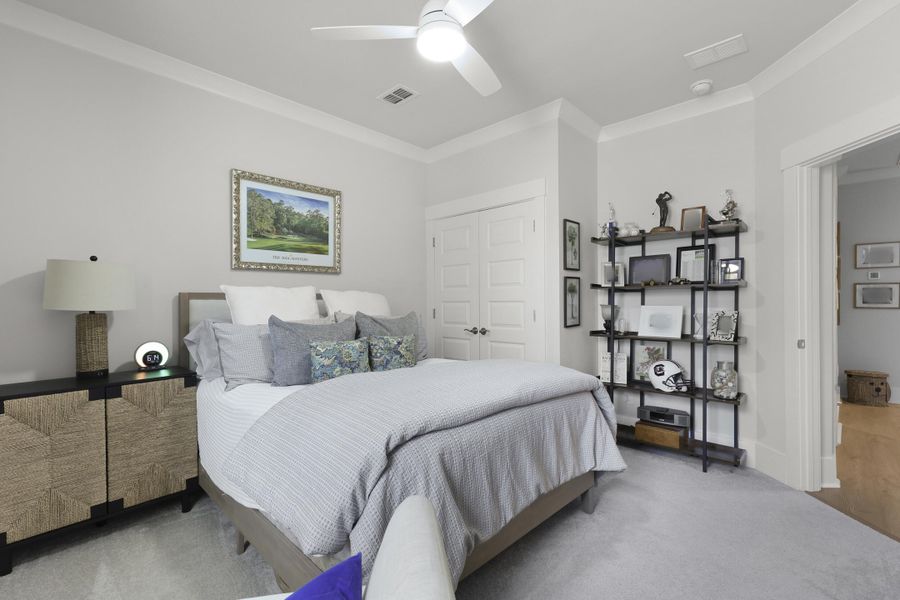 Furnished interior view inside a new home in , Mount Pleasant (Image 32).