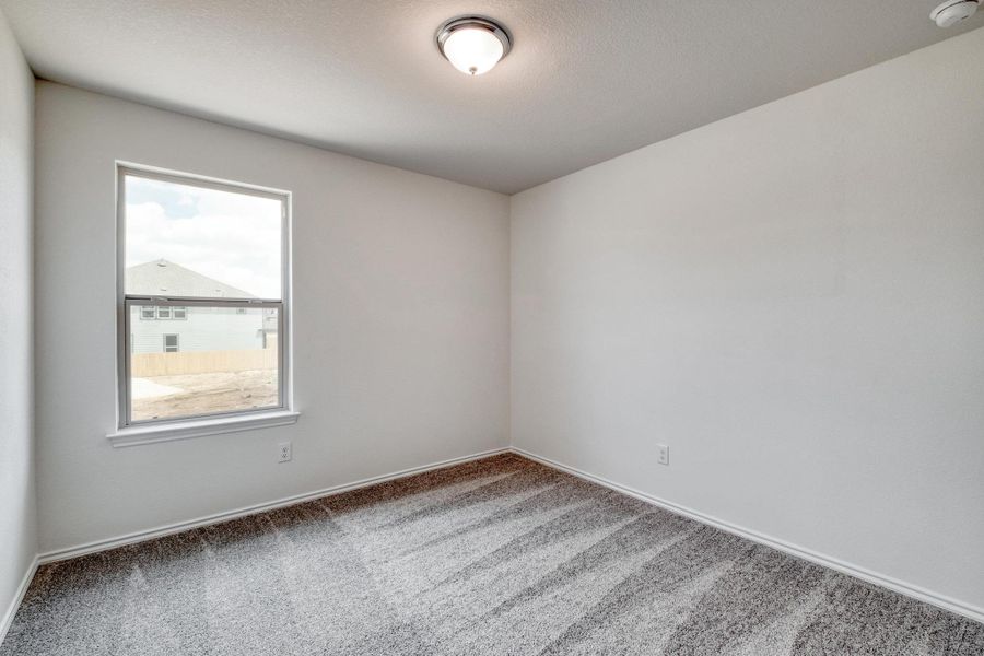 Spacious, unfurnished interior of a new home in River Bluff, Leander (Image 20). Spacious, unfurnished interior of a new home in River Bluff, Leander (Image 20).