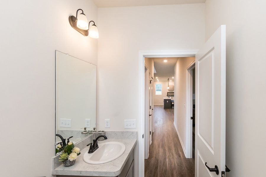 Furnished interior view inside a new home in Mystic Ridge, Whitmore Lake (Image 52).