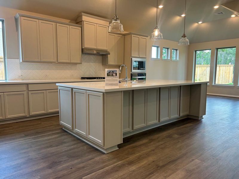 Furnished interior view inside a new home in The Highlands, Porter (Image 6).