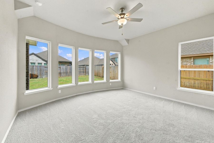 Spacious, unfurnished interior of a new home in The Trails, New Caney (Image 20).