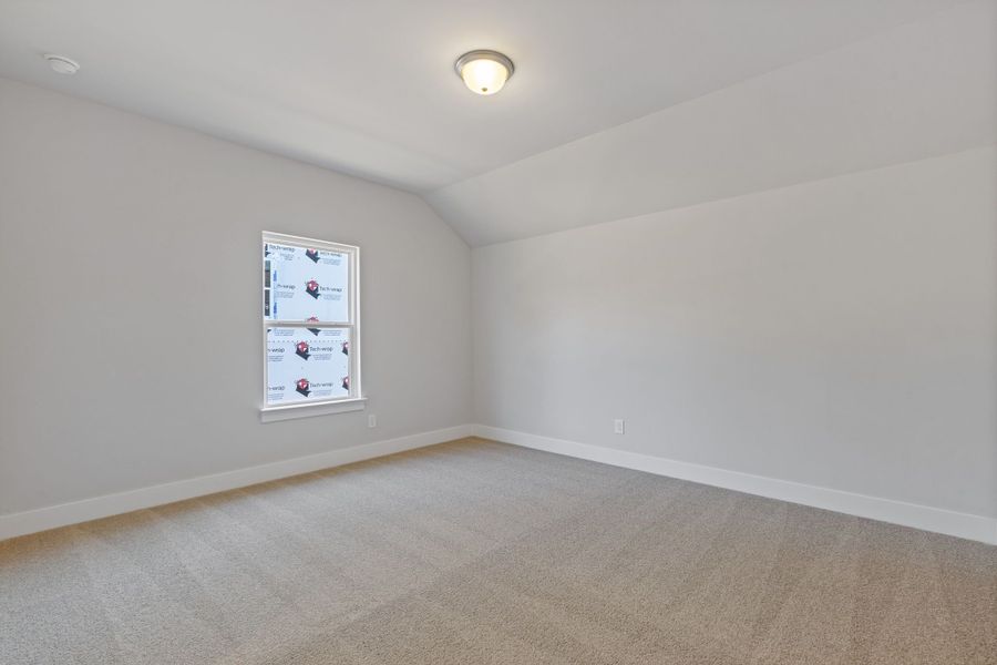 Representative unfurnished interior of a home built from the Stafford by Crawford Creek Communities in Red Bird Manor, Jefferson (Image 36).
