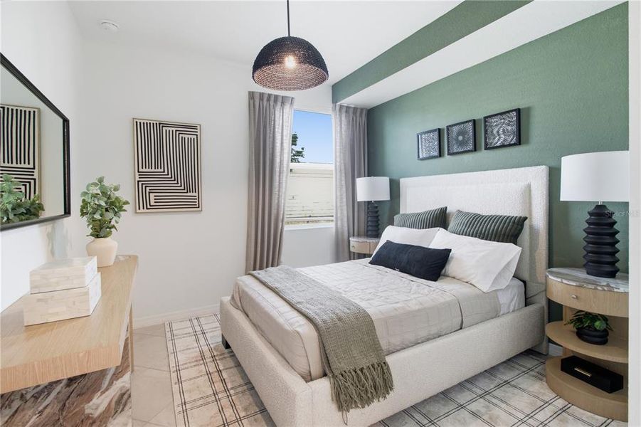 Furnished interior view inside a new home in , Lakewood Ranch (Image 36).