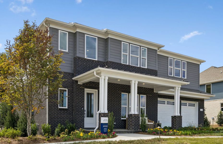 Representative exterior photo of a completed home built from the Montadale by John Wieland in Treymor, Mount Juliet, TN (Image 25).
