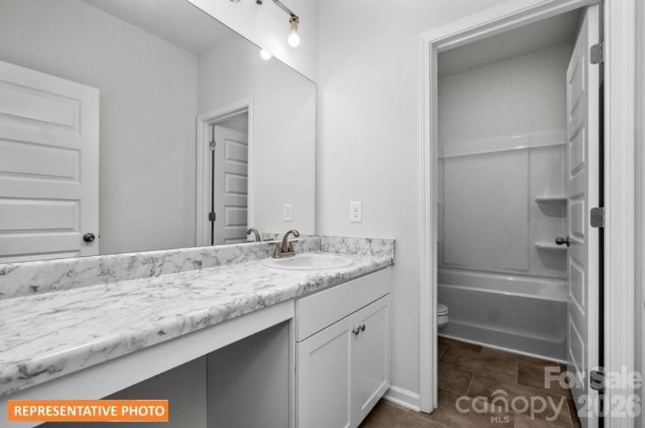 Furnished interior view inside a new home in Catawba Trace, Catawba (Image 17).