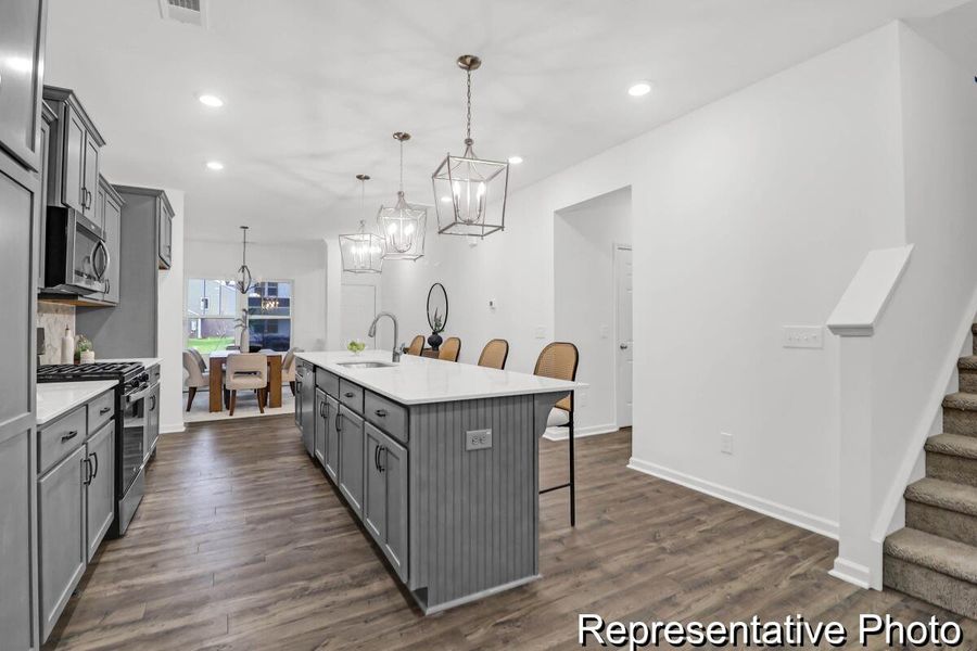 Furnished interior view inside a new home in , Ravenel (Image 2). Furnished interior view inside a new home in , Ravenel (Image 2).