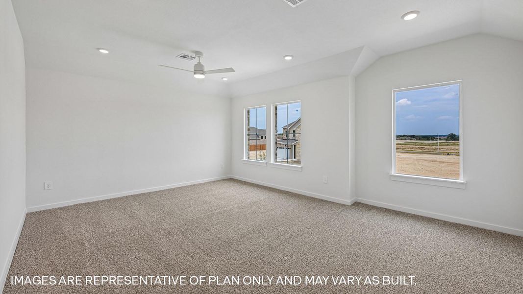 Representative unfurnished interior of a home built from the The Keller by D.R. Horton in The Enclave at Bar W Ranch, Leander (Image 25).