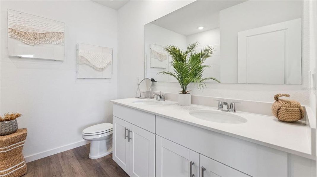 Furnished interior view inside a new home in Halifax Plantation Villas, Ormond Beach (Image 10).