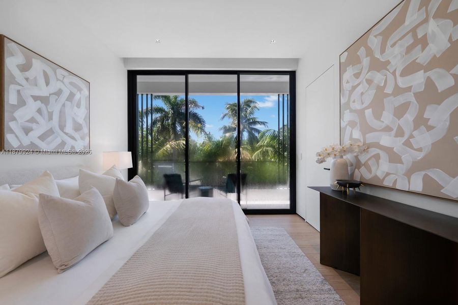 Furnished interior view inside a new home in , Miami Beach (Image 12).