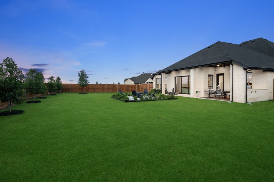 Representative exterior details of a home built from the Jackson by UnionMain Homes in Cambridge Crossing, Celina (Image 29).