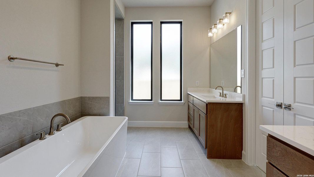 Furnished interior view inside a new home in The Ranches at Creekside, Boerne (Image 6).