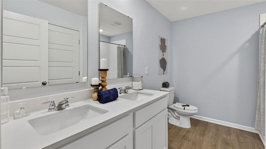 Furnished interior view inside a new home in Grand Reserve, Bunnell (Image 18). Furnished interior view inside a new home in Grand Reserve, Bunnell (Image 18).