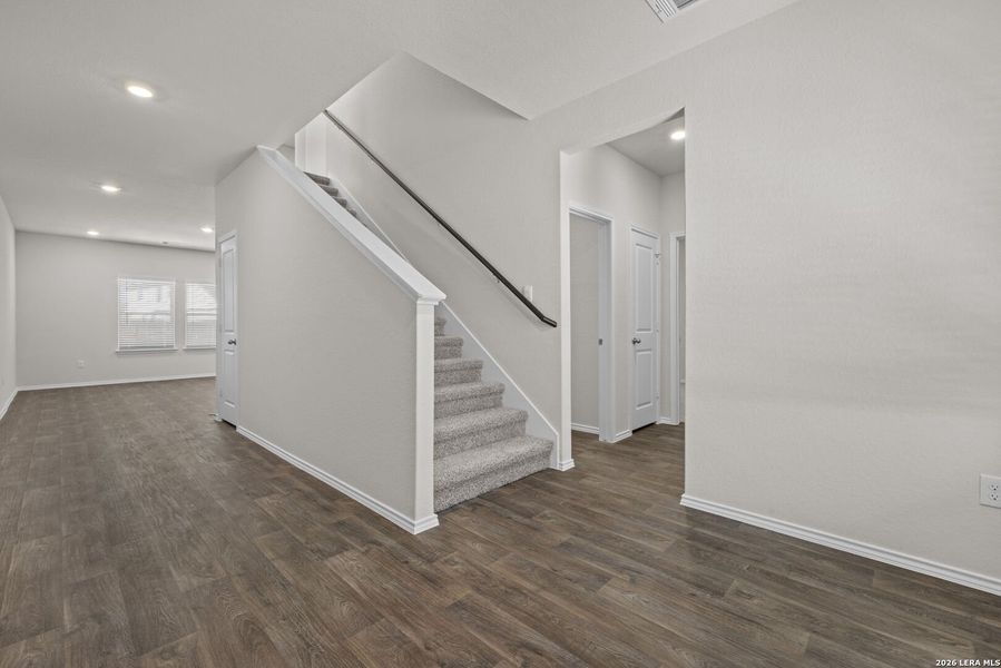 Spacious, unfurnished interior of a new home in Riverstone at Westpointe, San Antonio (Image 22).